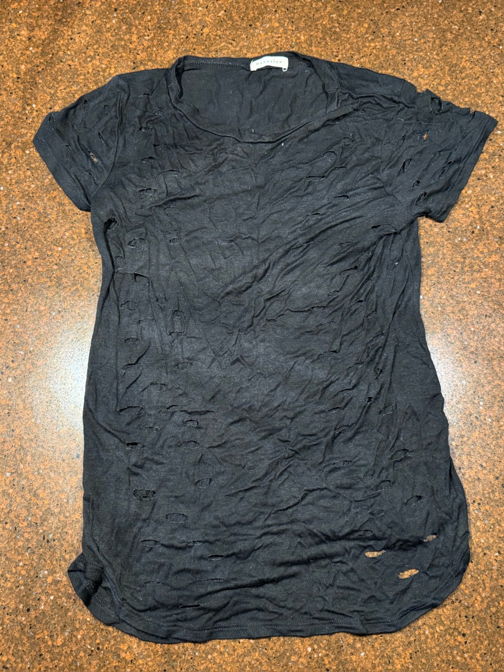 Occasion Black Short Sleeve Women's Tee